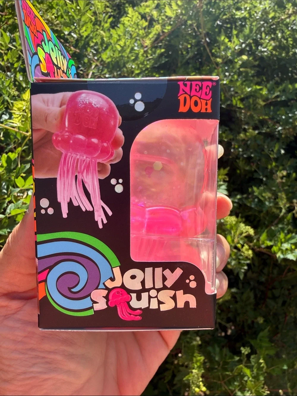 Needoh Jelly Squish Super Solid Squish Toy - Pink